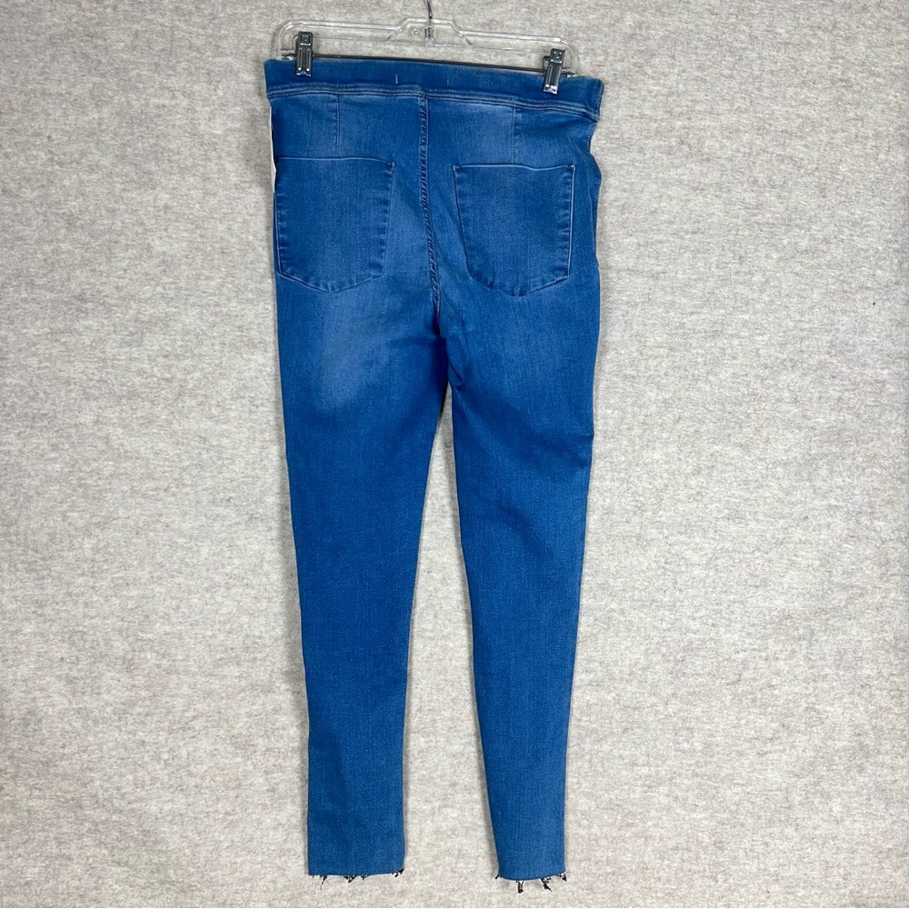 Free People Easy Goes IT Blue Women's Denim Jeggings - Size 30 - NWT - Picture 4 of 16